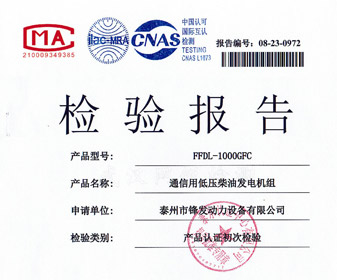 檢測報告